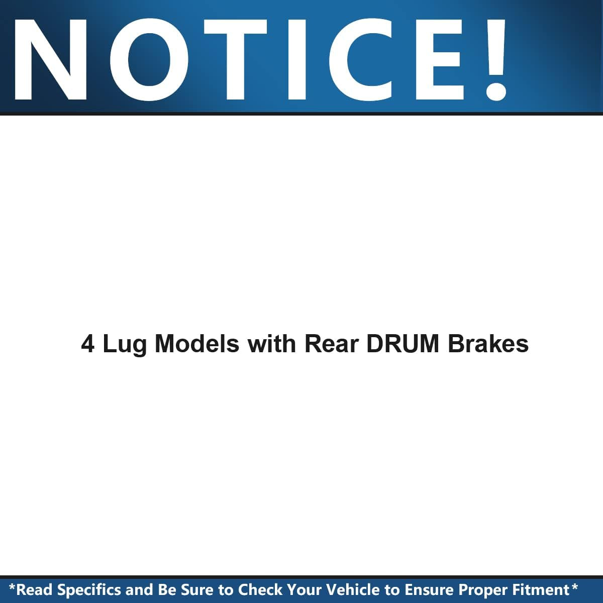 - 4 Lug Front Disc Rotors + Ceramic Brake Pads for Chevy Cobalt Pontiac G5 Satur